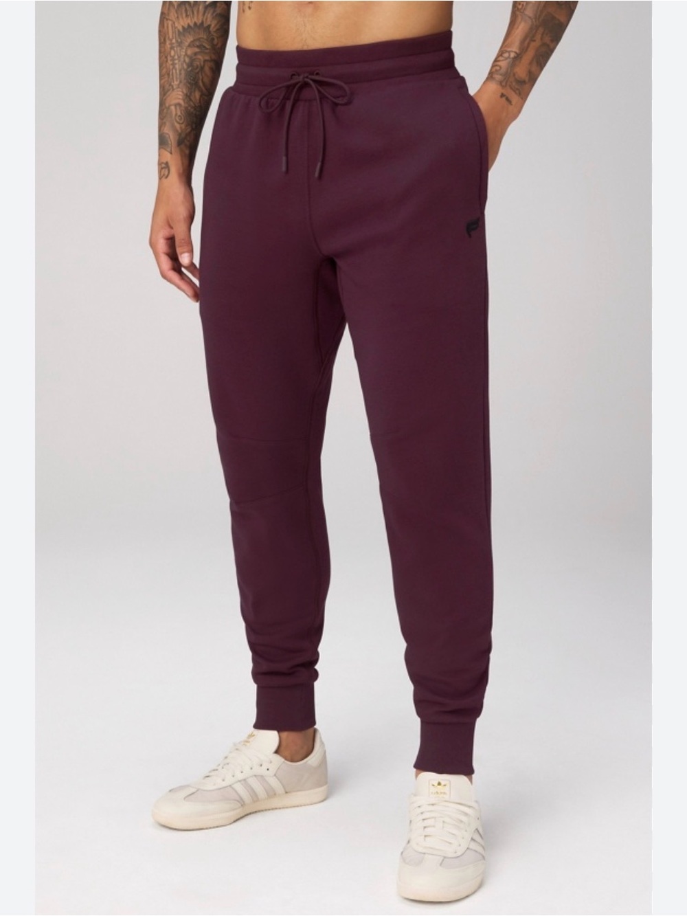 Fabletics The Go-To Jogger Oxblood Men’s Size Large